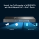 Omada 16-Port 2.5G and 2-Port 10GE SFP+ L2+ Managed Switch with 8-Port PoE+ 5