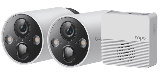 Smart Wire-Free Security Camera System, 2-Camera System 1